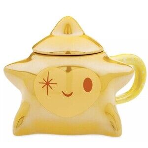 Disney Star Wish Mug with Lid, 22oz Cup Disney Wish Star Movie, New